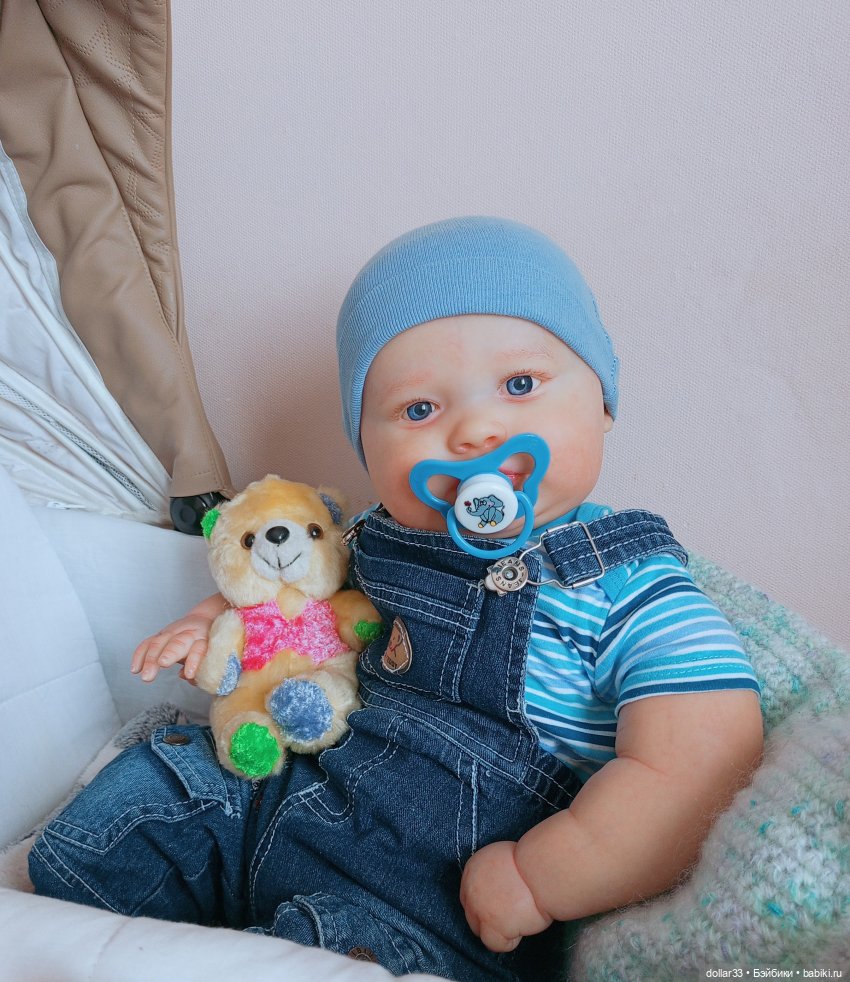 Мишенька. Игры в коляске — Куклы Реборн (Reborn): домашние фото (фото 6)