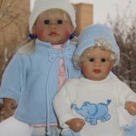 Фло и Флори. Куклы Schildkrot