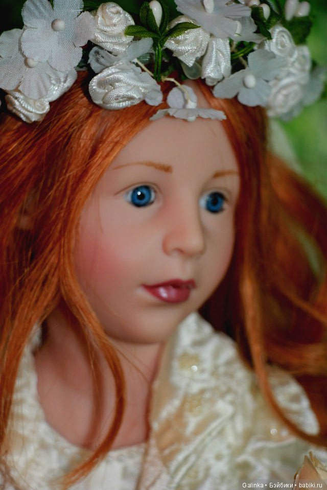 В день свадьбы — Куклы Hildegard Gunzel (Гюнцель) из винила: Gotz (фото 4)