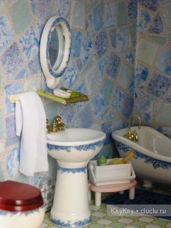 Жизнь в кукольной миниатюре, кукольный домик