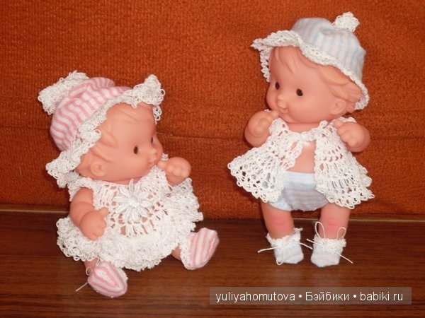 Близняшки одеты! Вязалочки малышам (фото 4)