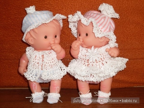 Близняшки одеты! Вязалочки малышам