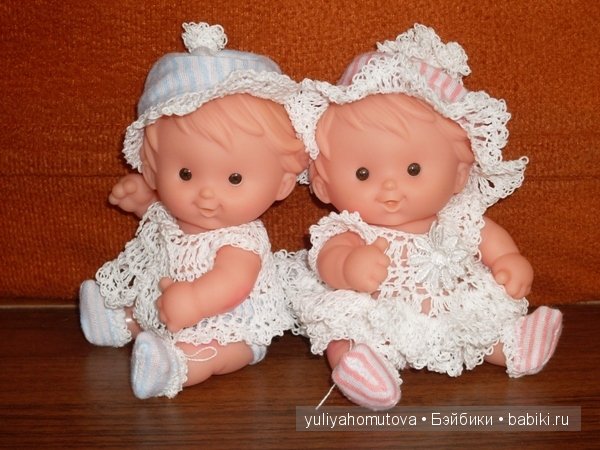 Близняшки одеты! Вязалочки малышам (фото 2)