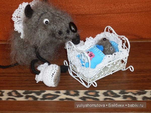 Счастливый отец. Авторские игрушки своими руками Елены Хомутовой (фото 5)