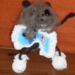 Счастливый отец. Авторские игрушки своими руками Елены Хомутовой