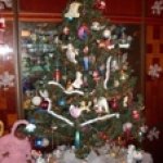 Новогодние поделки вместе с внучкой.