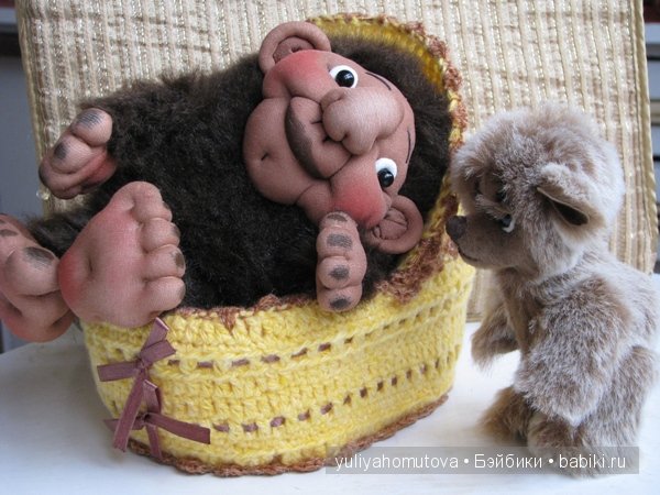 Мишутка поделился! Авторские игрушки Елены Хомутовой