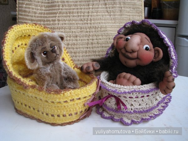 Мишутка поделился! Авторские игрушки Елены Хомутовой