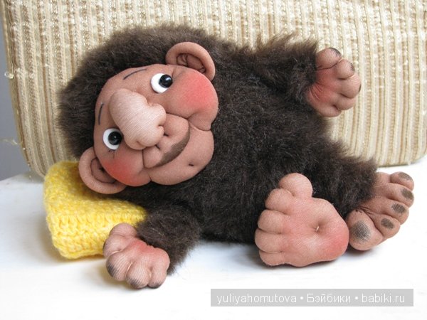 Мишутка поделился! Авторские игрушки Елены Хомутовой