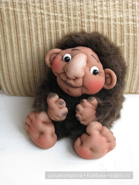 Мишутка поделился! Авторские игрушки Елены Хомутовой