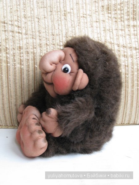 Мишутка поделился! Авторские игрушки Елены Хомутовой