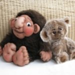 Мишутка поделился! Авторские игрушки Елены Хомутовой