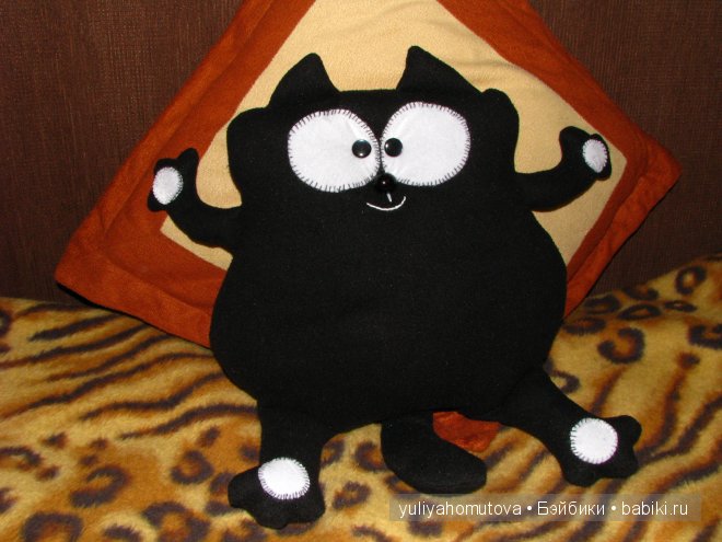 Подушка Котейка своими руками (фото 3)