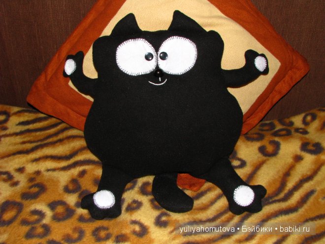 Подушка Котейка своими руками (фото 4)