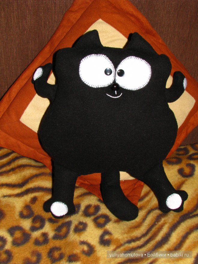 Подушка Котейка своими руками (фото 2)