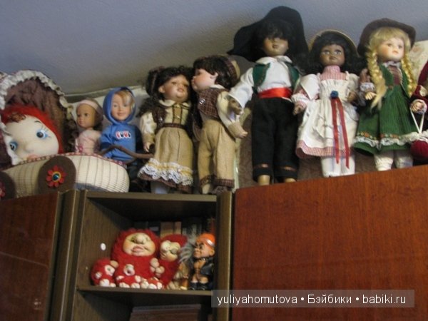 Живущие в моей комнате. Коллекция кукол