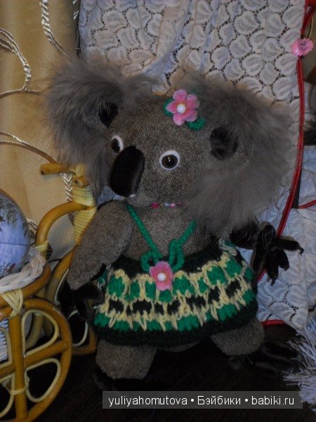 Коала. Мягкие игрушки Елены Хомутовой (фото 3)