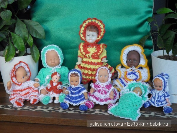Одеваю мелких! Вязалочки — Одежда и обувь для кукол своими руками: фото