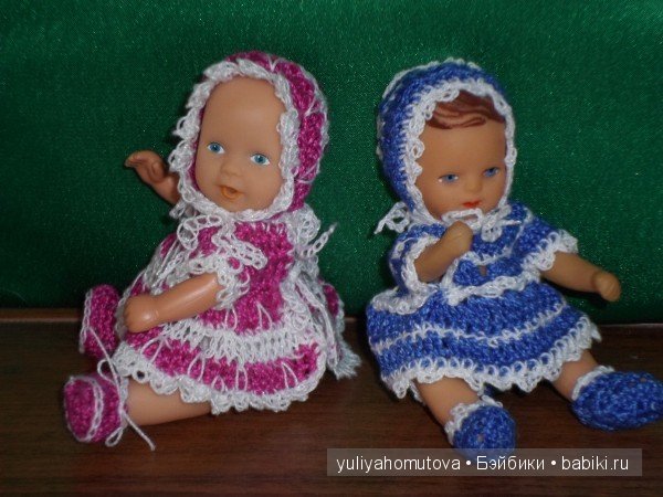 Одеваю мелких! Вязалочки — Одежда и обувь для кукол своими руками: фото (фото 7)