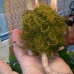 Неопознанное существо Болотный Шмяк. Авторская игрушка своими руками