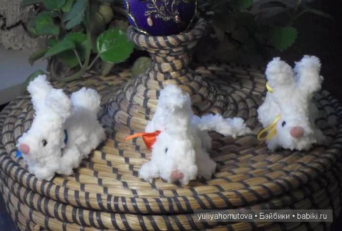Крольчата. Авторские игрушки своими руками (фото 2)