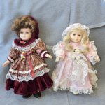 Фарфоровые куколки одним лотом