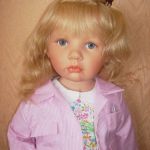 Коллекционная кукла Birte от Hildegard Gunzel