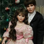 Nathan и Natalie, фарфоровые куклы от Тельма Реш