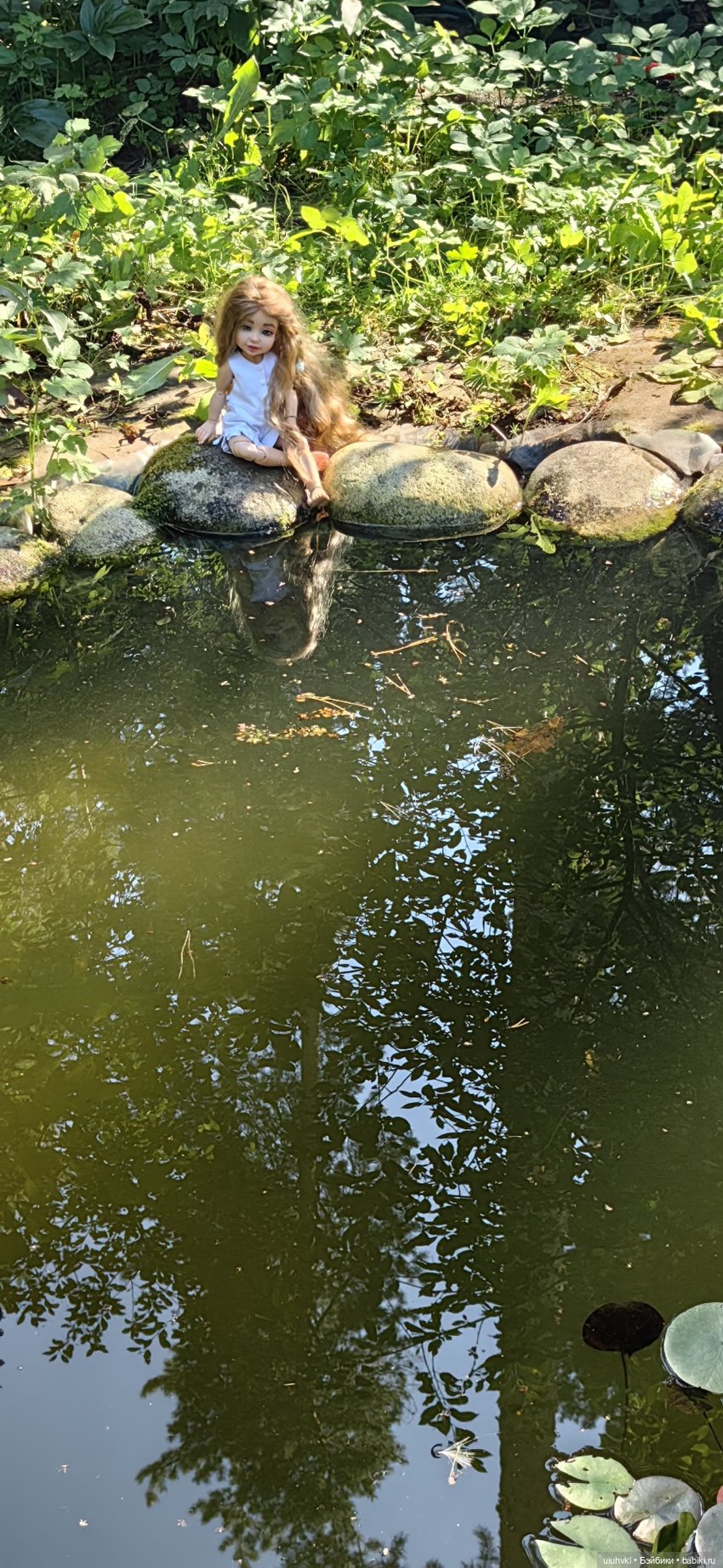 Записать бы тишину и включить на полную громкость. Авторская кукла Милена (фото 2)