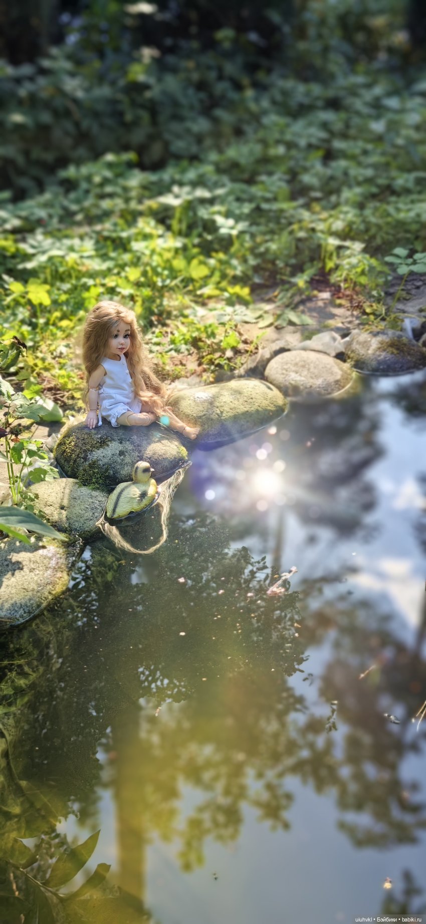 Записать бы тишину и включить на полную громкость. Авторская кукла Милена (фото 7)