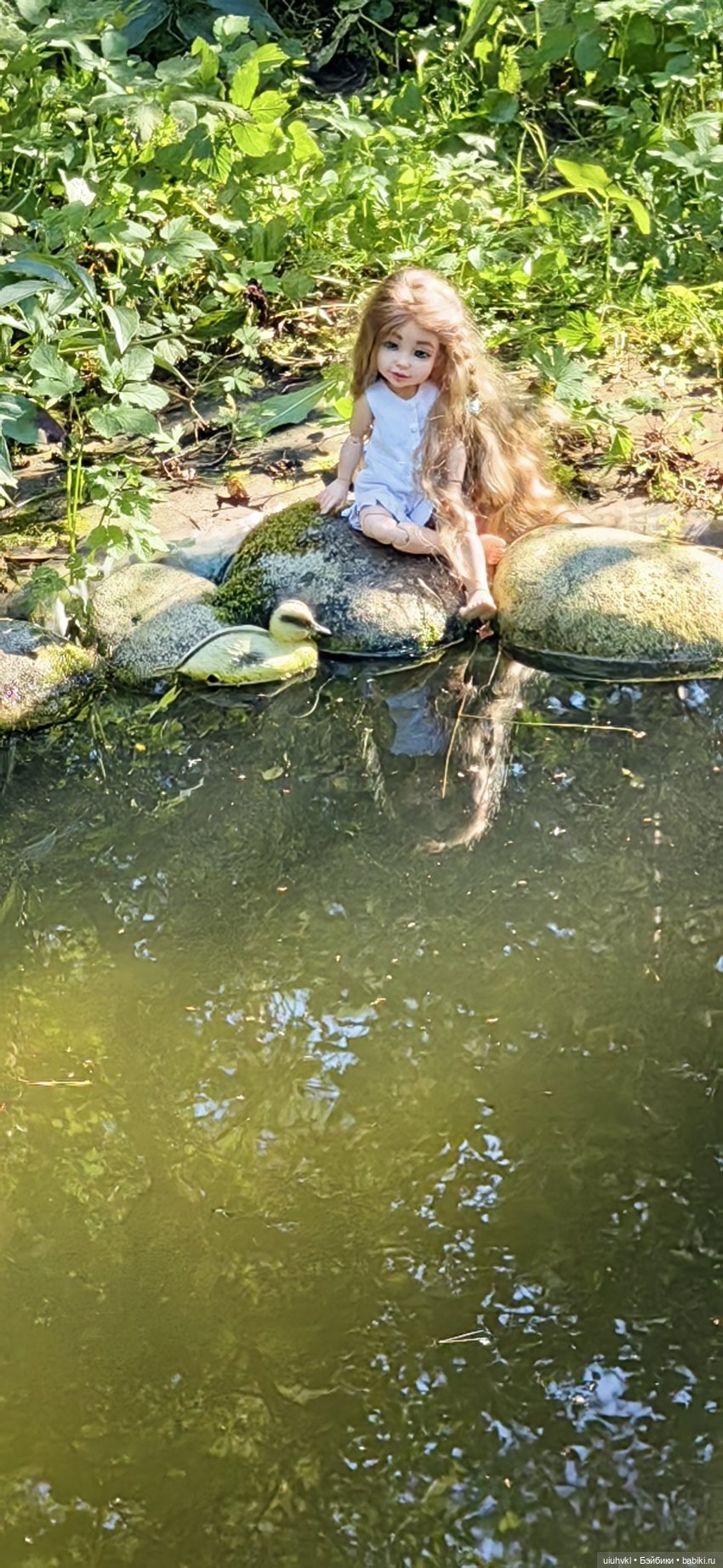Записать бы тишину и включить на полную громкость. Авторская кукла Милена (фото 3)