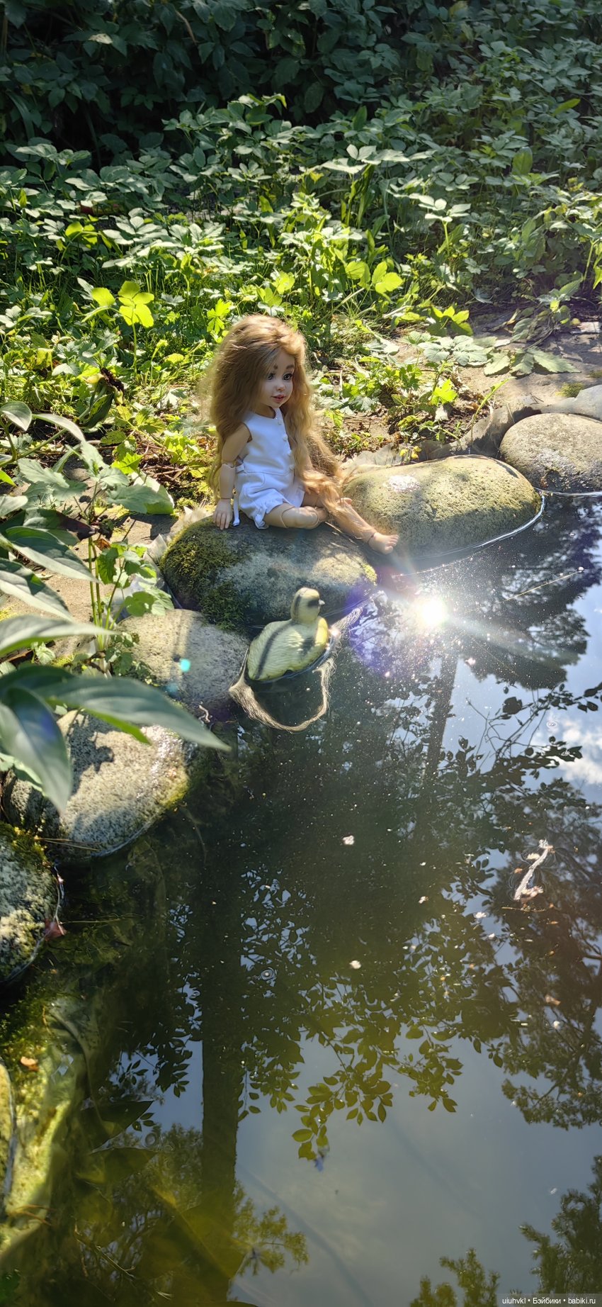 Записать бы тишину и включить на полную громкость. Авторская кукла Милена (фото 6)