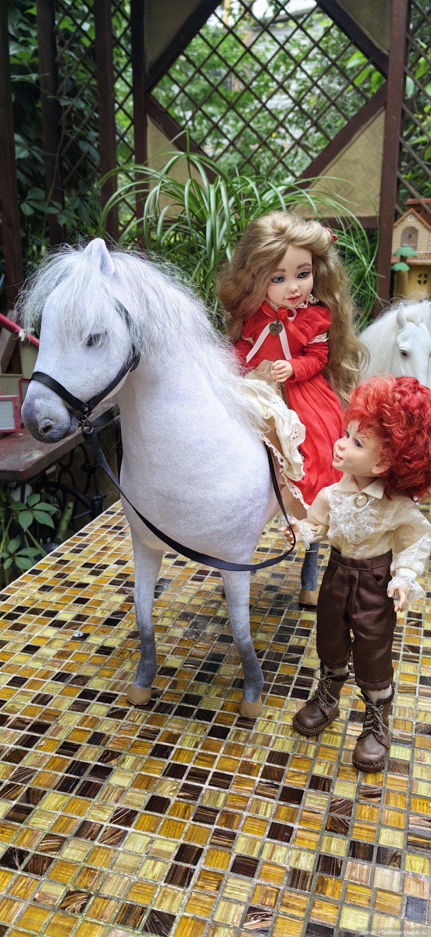 Конная прогулка — Домашние фото авторских кукол: личные коллекции