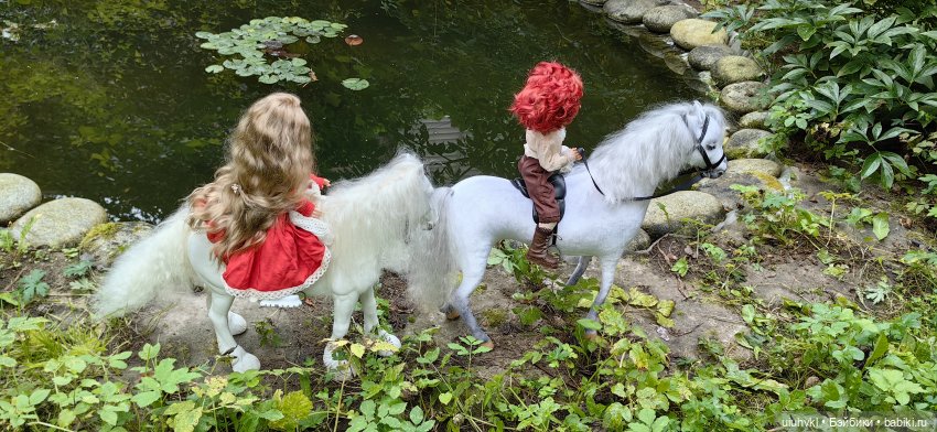 Конная прогулка — Домашние фото авторских кукол: личные коллекции