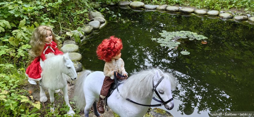 Конная прогулка — Домашние фото авторских кукол: личные коллекции
