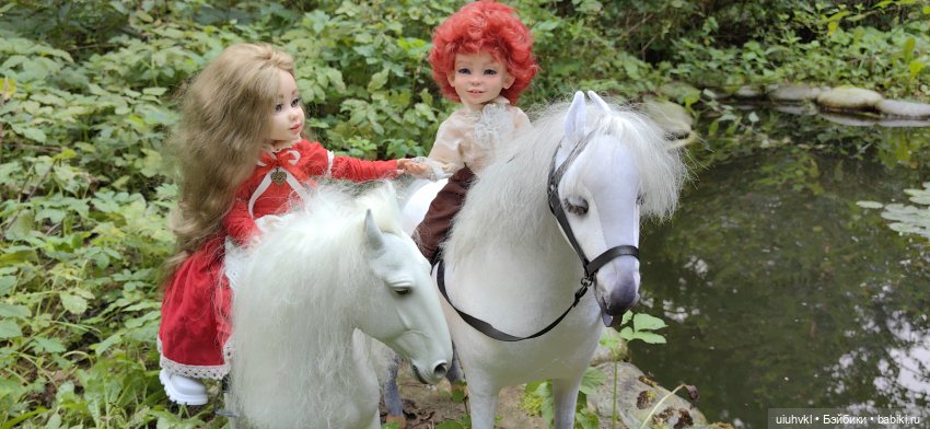 Конная прогулка — Домашние фото авторских кукол: личные коллекции