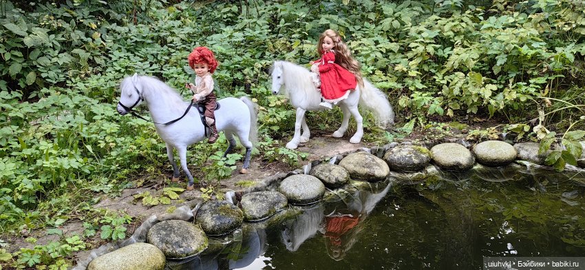Конная прогулка — Домашние фото авторских кукол: личные коллекции