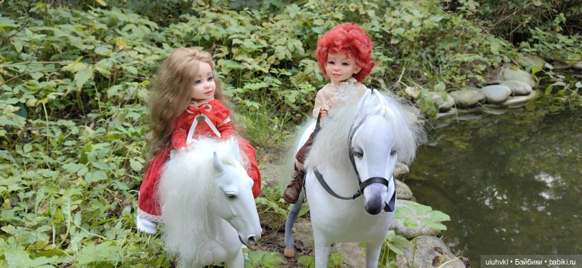 Конная прогулка — Домашние фото авторских кукол: личные коллекции