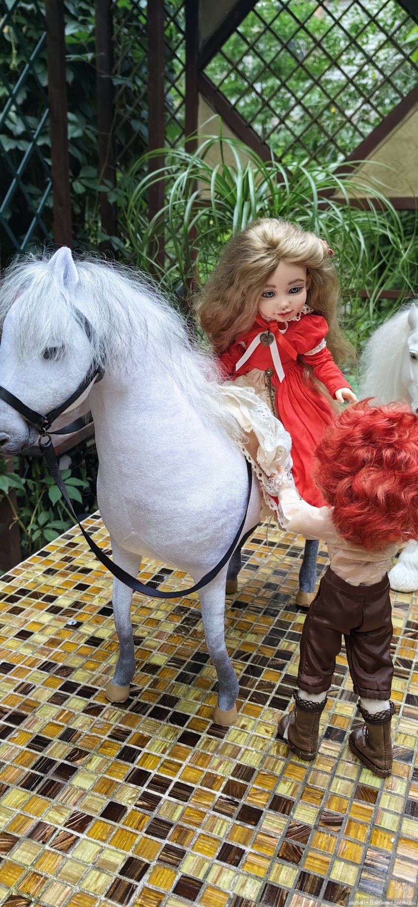 Конная прогулка — Домашние фото авторских кукол: личные коллекции