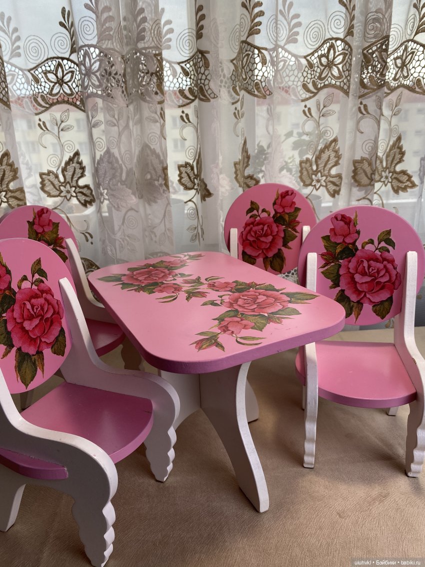 Остапа понесло — Мебель для кукол и домиков: фото (фото 4)