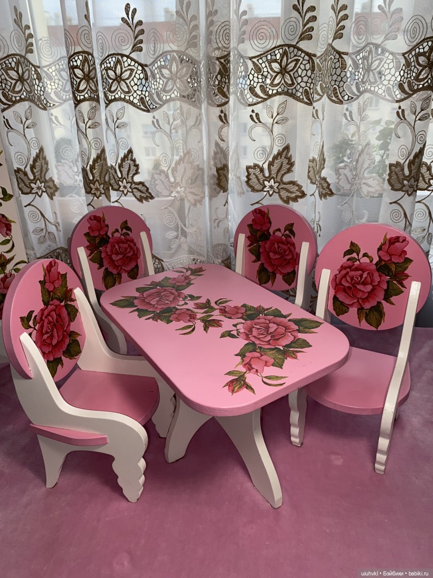 Остапа понесло — Мебель для кукол и домиков: фото (фото 5)