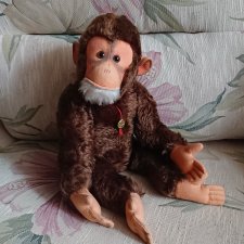 Обезьянка Hermann антик в прекрасном состоянии 44см.