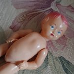 Редкая кукла пупс целлулоид (клеймо штурвал) в оригинале