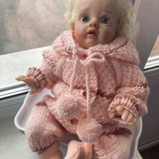 Вязанные комбинезоны для кукол