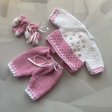 Вязанные комплекты на пупсят