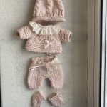 Вязанные комплекты доя пупсят