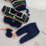 Вязанная одежда для кукол