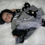 В Новый Год - в новом платье! Или наряд для малышки реборн Евы