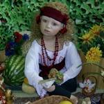 Сорочинская Ярмарка - часть вторая, домашне-кукольная. Коллекционная кукла Элла, Кристин Оранж