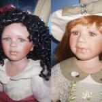 Карла и Лиана - фарфоровые куклы от Berdine Creedy